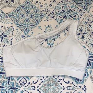 One strap sports bra